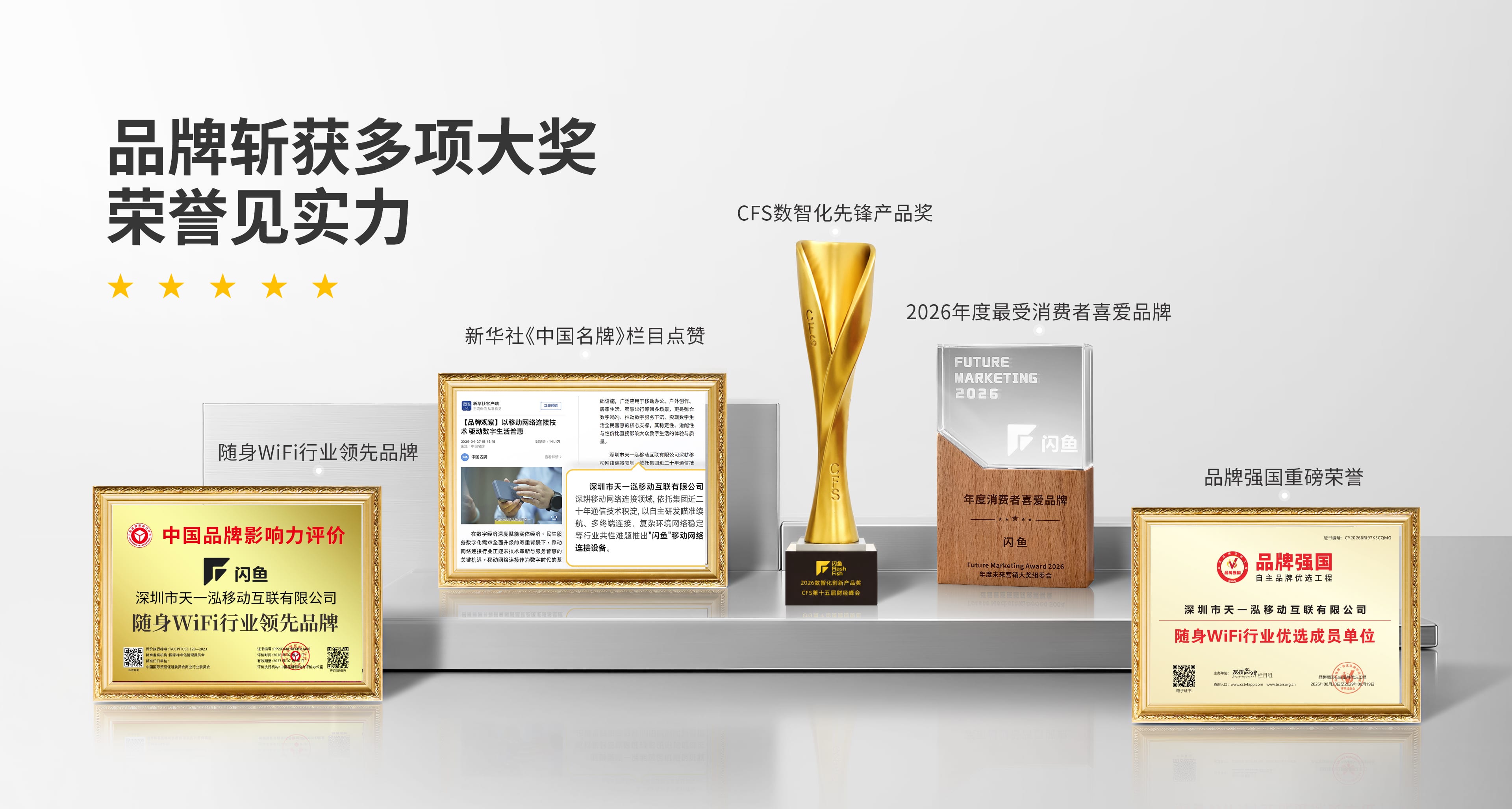 闪鱼·荣誉见实力
