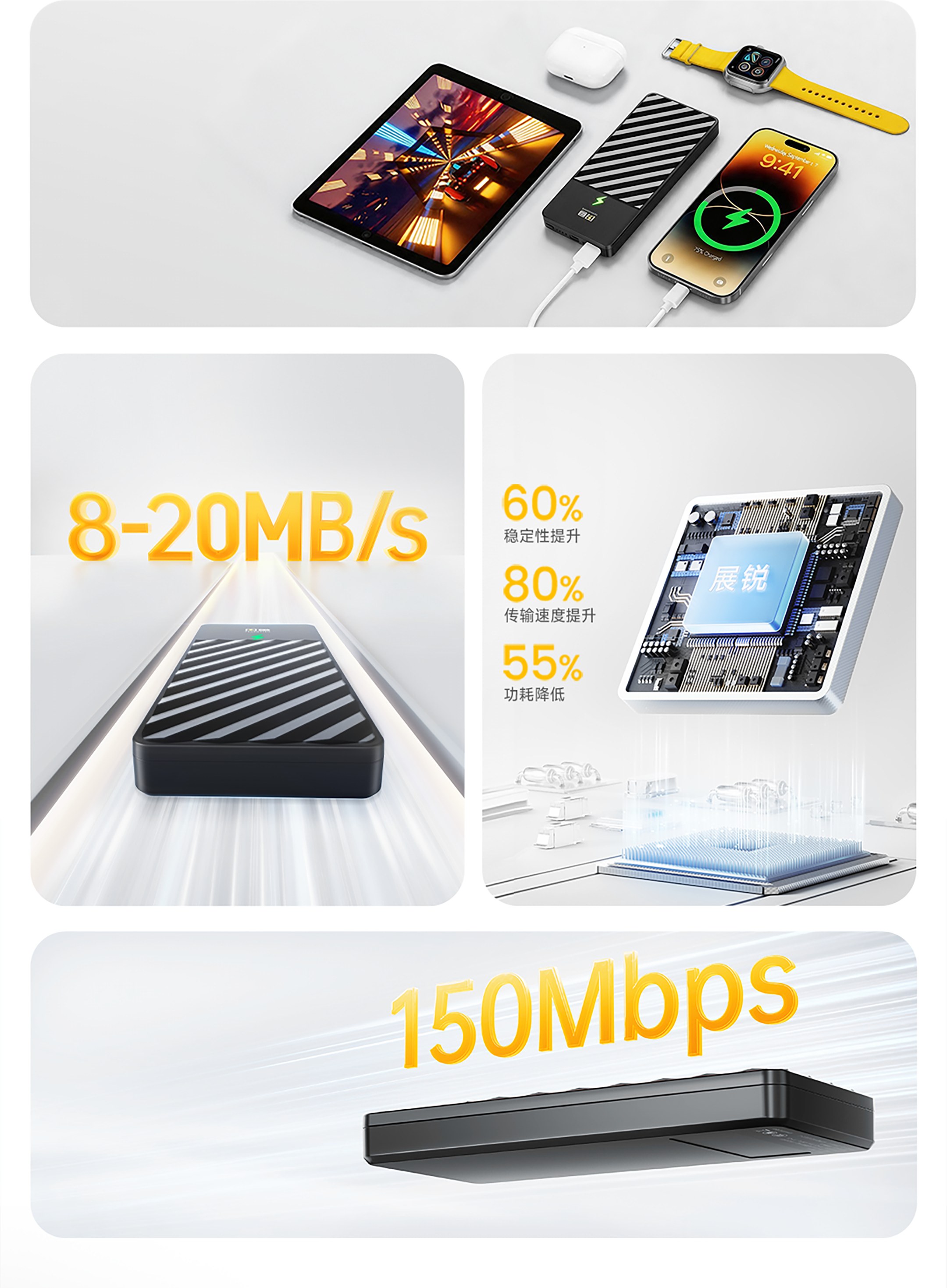 闪鱼·开阳4G随身WiFi详情图-1