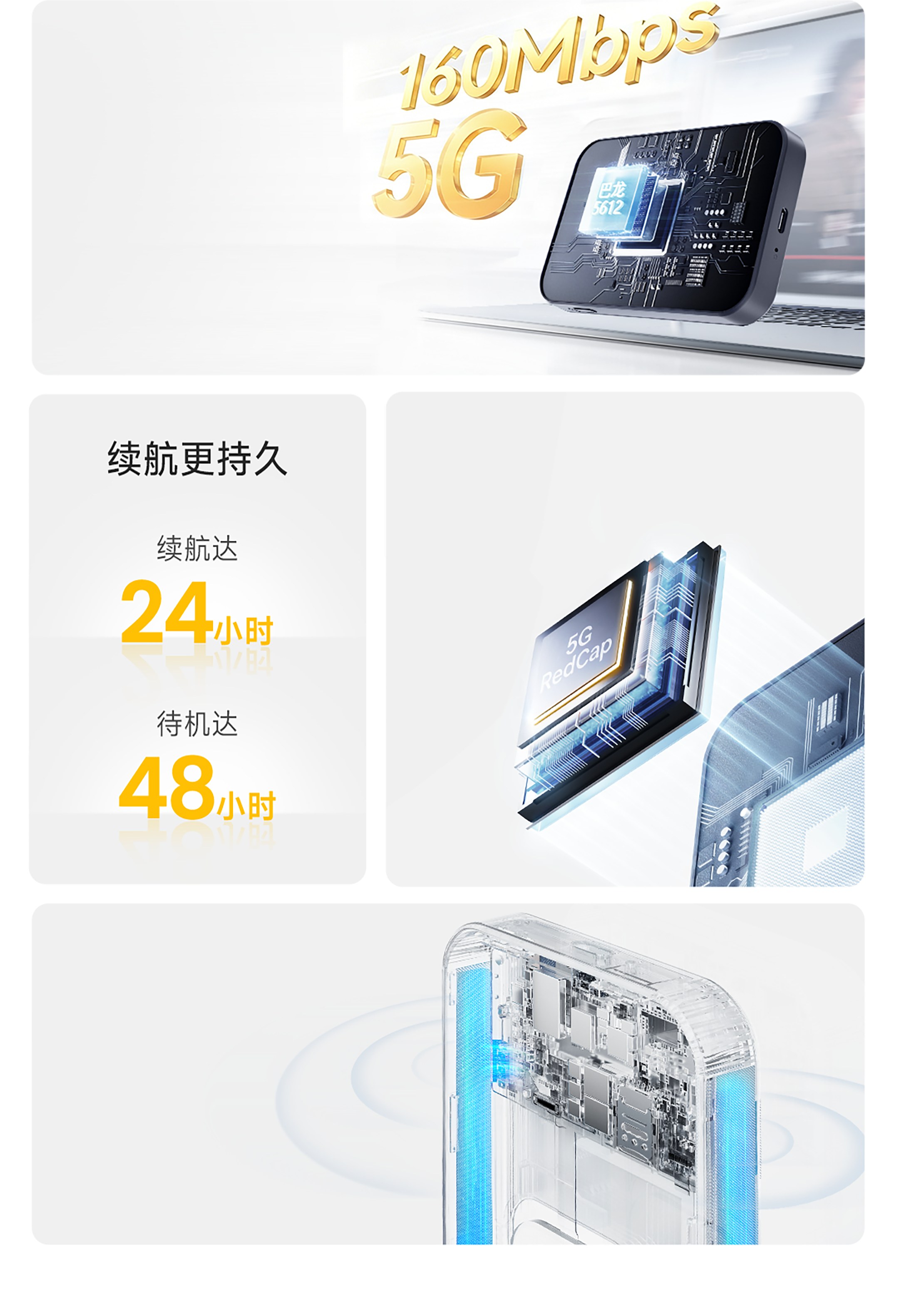 闪鱼·天枢轻5G随身WiFi详情图-1